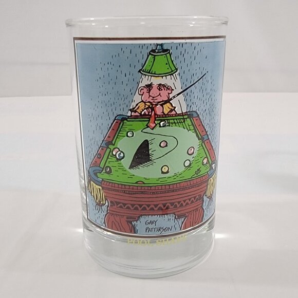 VTG 1982 Arby’s Drinking Glasses - FIRST FLAKE, LUCK OUT, POOL SHARK – Set of 3 - Picture 7 of 15